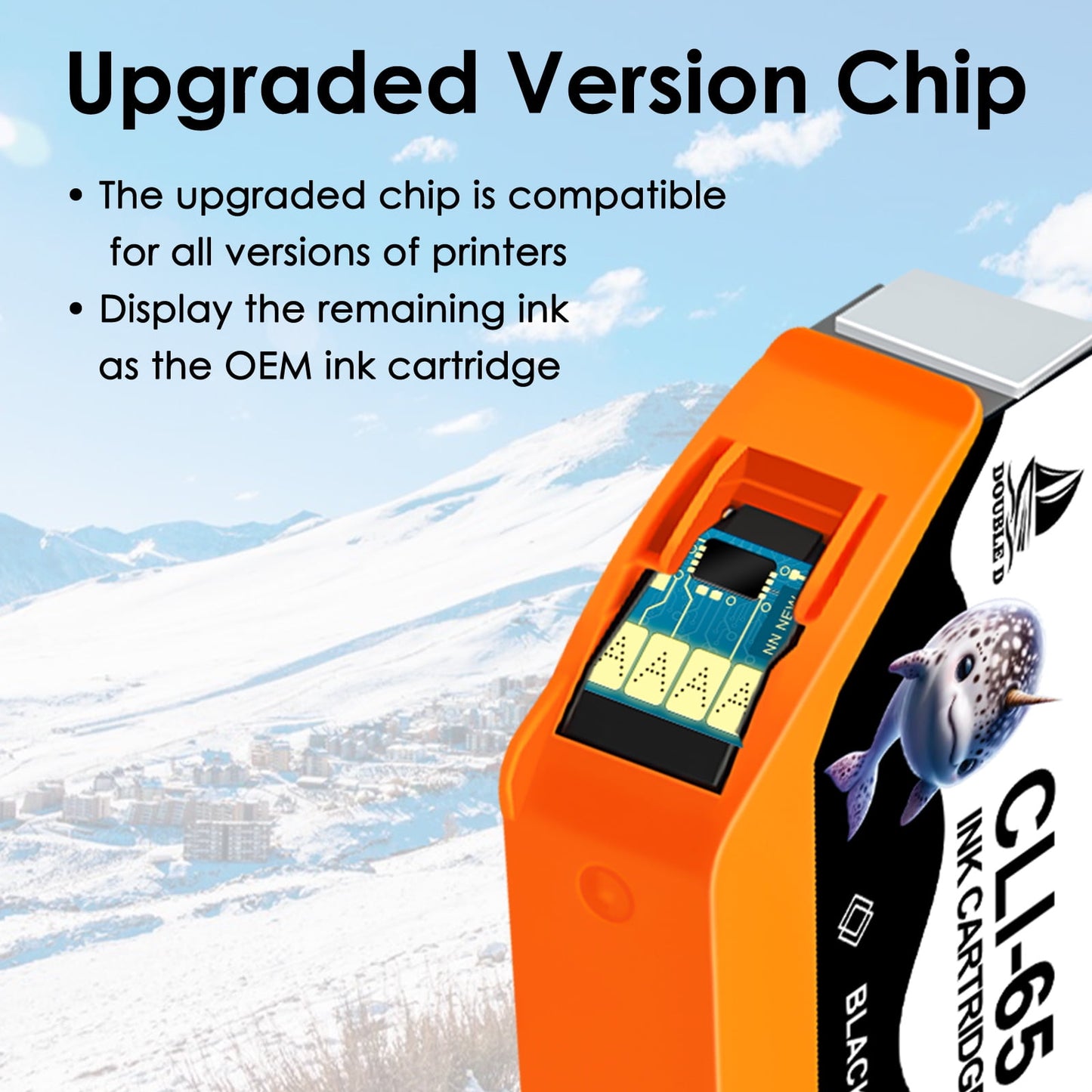 CLI-65 Ink Cartridges Compatible for Canon CLI-65 CLI65 Ink Cartridge for PIXMA PRO 200, PIXMA PRO 200S Printers