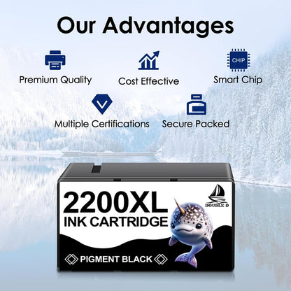 PGI-2200XL High Yield Ink Cartridges Compatible for Canon PGI 2200 XL PGI-2200XL for Canon Maxify MB5020 MB5120 Printer.