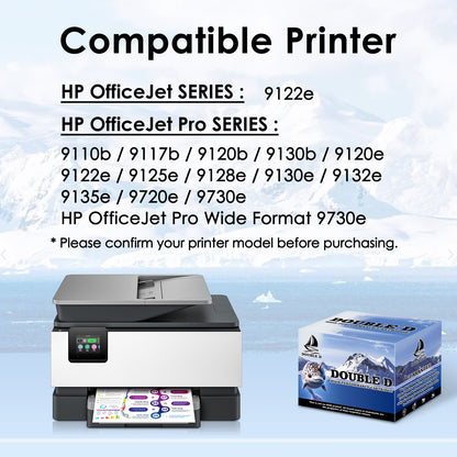 936XL 936E Ink Cartridge Compatible with HP 936 936E Ink Cartridges Use with HP Officejet Pro 9125e 9120e 9730e 9135e 9130e 9125 9120 9130 9730 9135 9122 9128 Printer