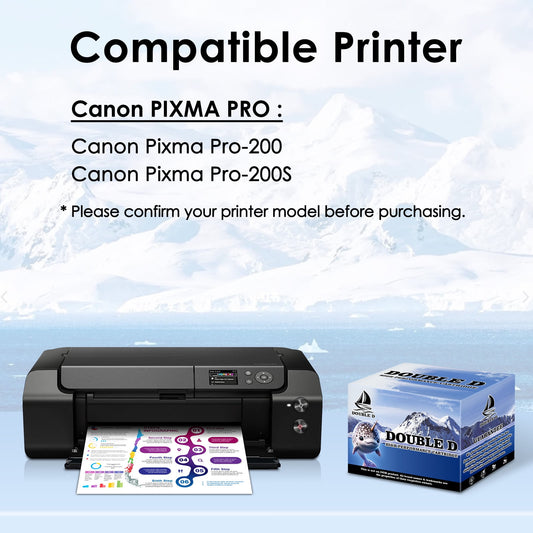 CLI-65 Ink Cartridges Compatible for Canon CLI-65 CLI65 Ink Cartridge for PIXMA PRO 200, PIXMA PRO 200S Printers