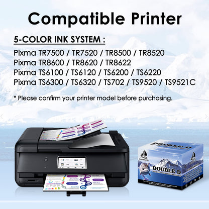 280XXL 281XXL Ink Cartridge Compatible Canon ink 280 and 281 to use with PIXMA TR8520 TR8620 TR8622a TS9521C TS6120 TS9120 TS6320 TR7520 Printer